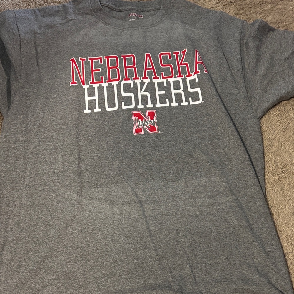 Nebraska Huskers Gray T-Shirt
